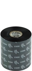 Zebra 2300 Wax ribbon 83mm x 450m