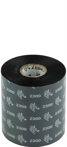 Zebra 2300 Wax ribbon 83mm x 450m