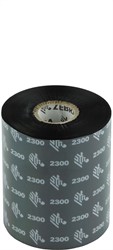 Zebra 2300 Wax ribbon 89 mm x 450 meter
