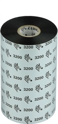 Zebra 3200 Wax/Resin ribbon 131mm x 450m