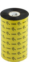 Zebra 3400 Wax/Resin ribbon 131mm x 450m
