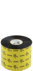Zebra 3400 Wax/Resin ribbon 60 mm x 450 meter