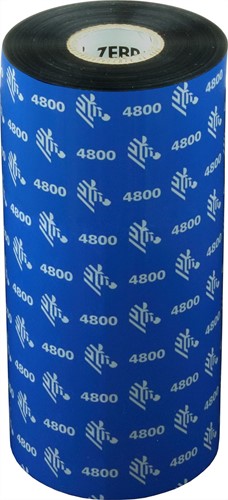 Zebra 4800 Resin ribbon 156mm x 450m