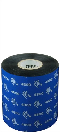 Zebra 4800 Resin ribbon 80mm x 450m