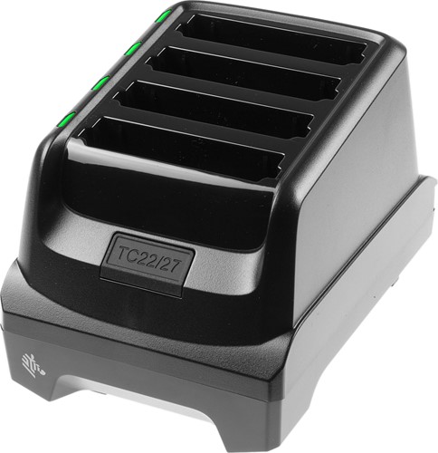 4-Slot battery charger for Zebra TC22, TC27