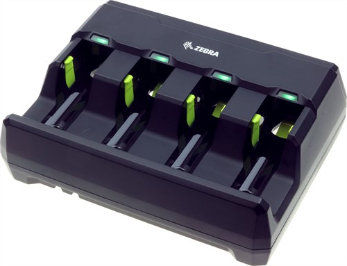 4-Slot battery charger with power supply for Zebra DS3678, LI3678