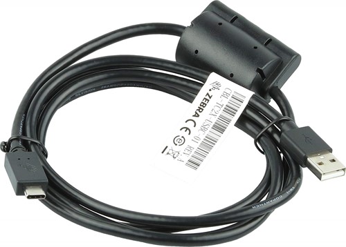 USB to USB-C cable for Zebra TC20, TC25, MC9300, WT5400