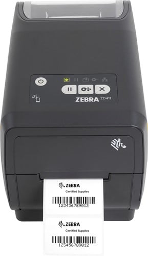 Zebra Zd411 TT media front